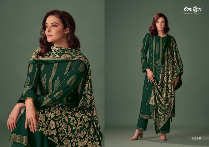 Sevi By Omtex Pashmina Jacquard Salwar Kameez Wholesalers In Delhi
